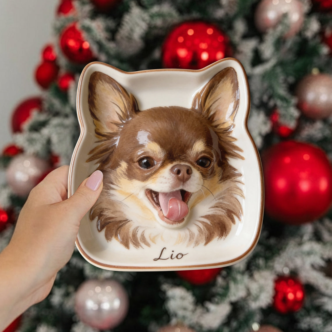 Custom Any Pet Photo - Personalized Dog Catch-All Tray