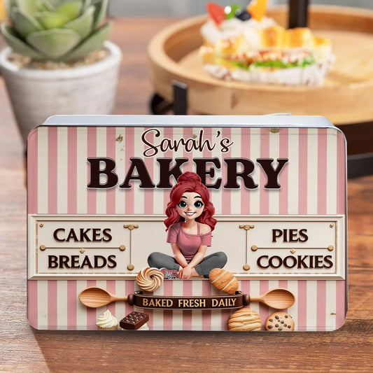 Une fille qui adore pâtisser - Moule à biscuits personnalisé