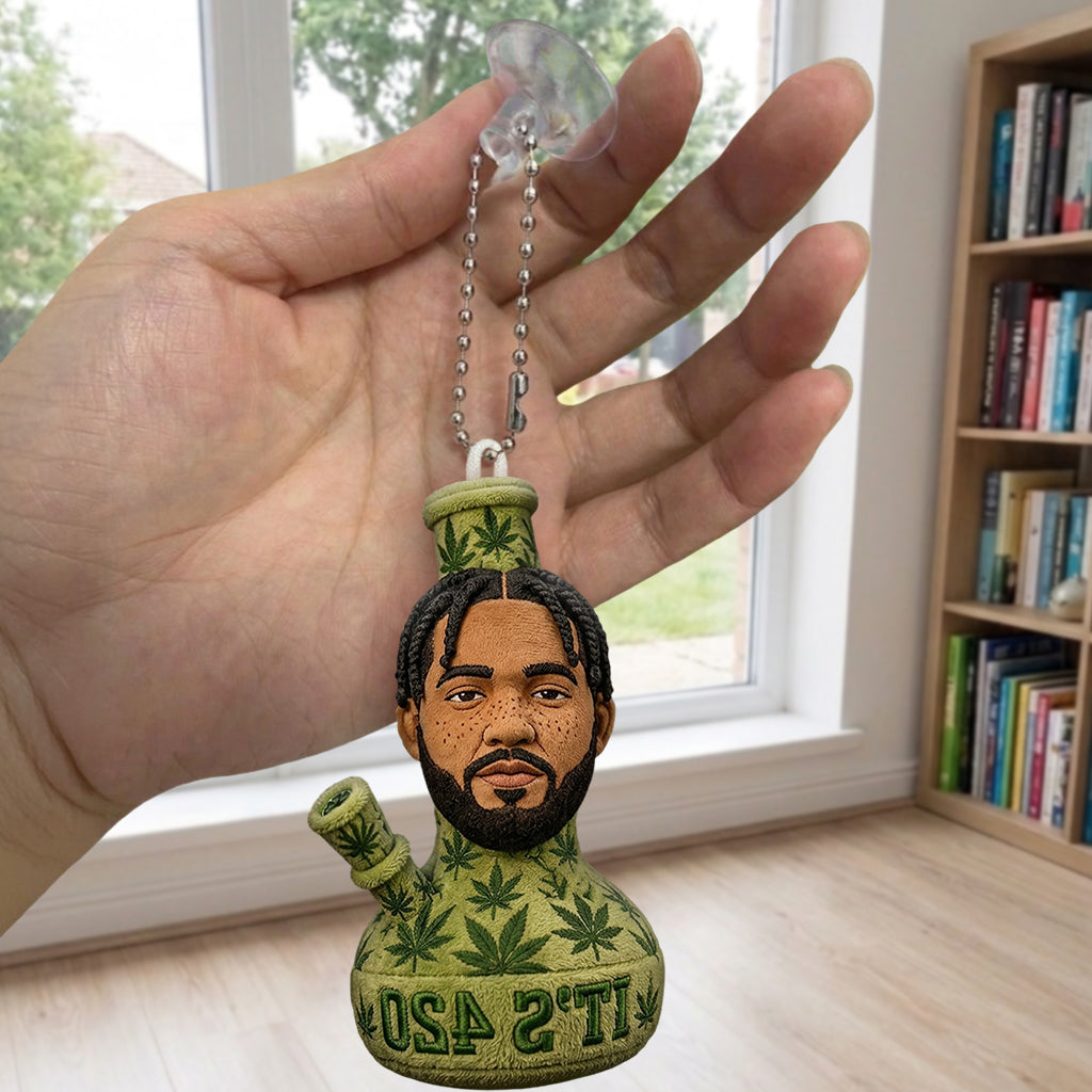Cadeau Drôle 420 - Porte-clés en Peluche Personnalisé
