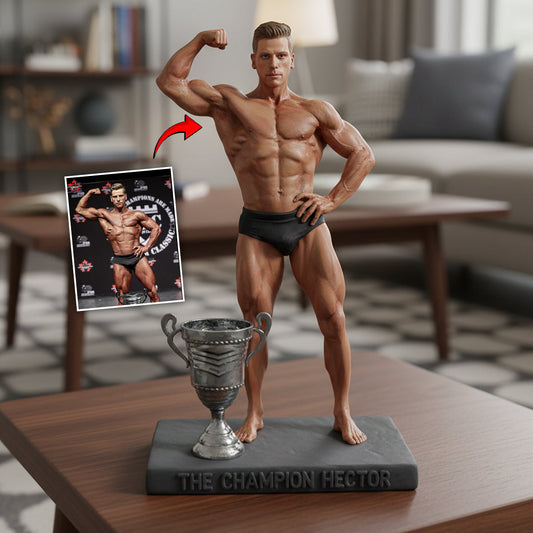 Plaque acrylique personnalisée à partir de n'importe quelle photo - Plaque de fitness personnalisée en acrylique sur mesure