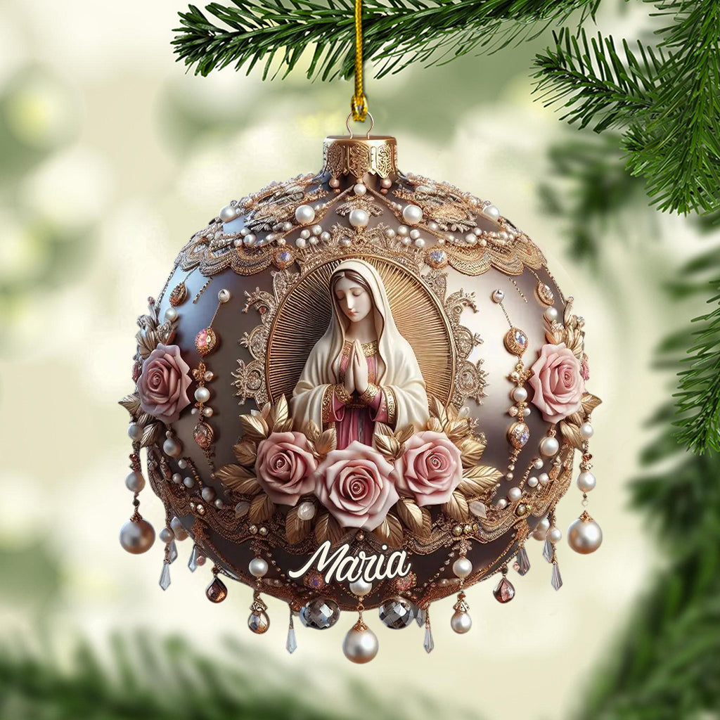 Believe - Personalized Christian Ornament