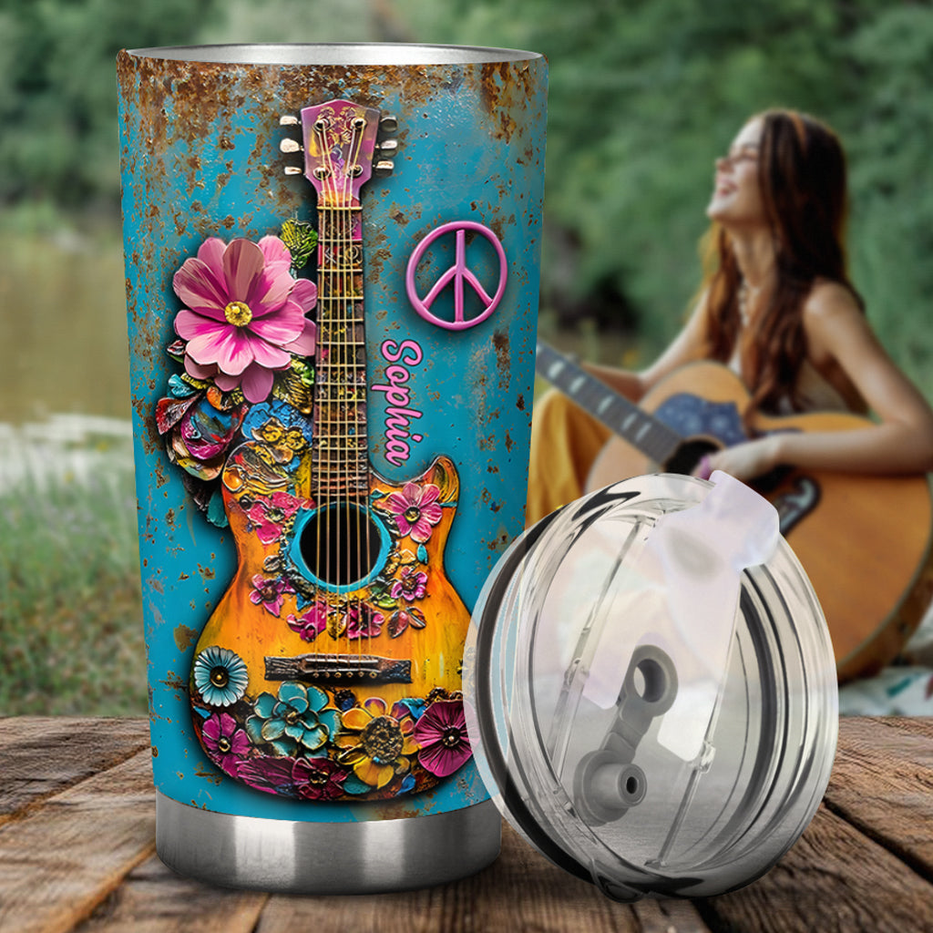 Hippie Soul - Personalized Hippie Tumbler