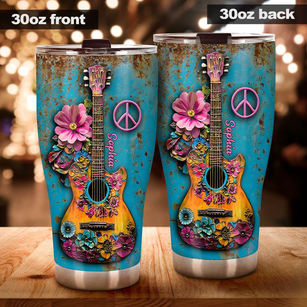 Hippie Soul - Personalized Hippie Tumbler