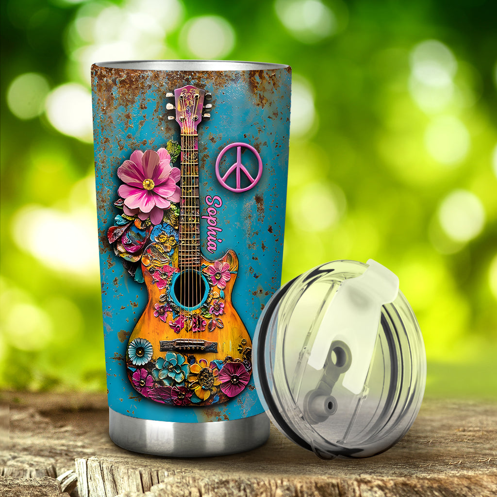 Hippie Soul - Personalized Hippie Tumbler