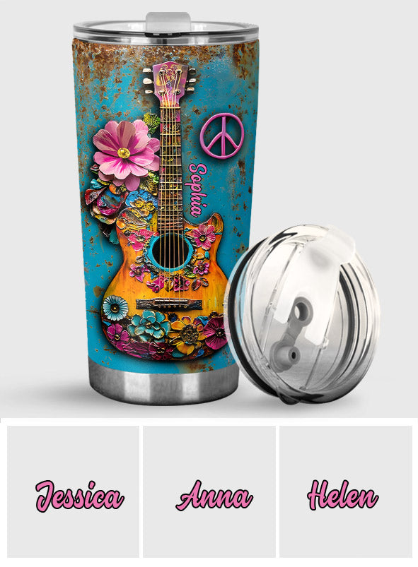 Hippie Soul - Personalized Hippie Tumbler