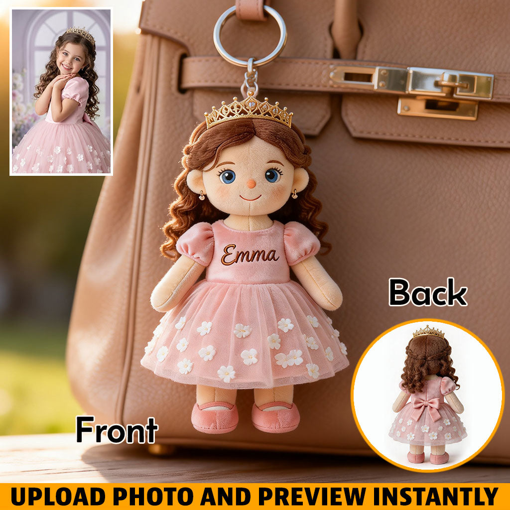 Mini Moi - Porte-clés en peluche personnalisé pour enfants