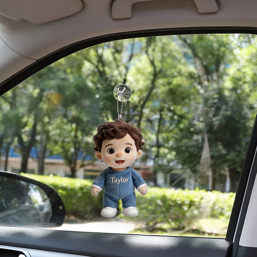 Mini Moi - Porte-clés en peluche personnalisé pour enfants