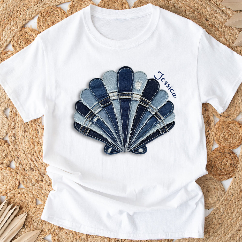 La mer bleue vous attend - T-shirt et sweat à capuche personnalisés pour les amoureux de la mer