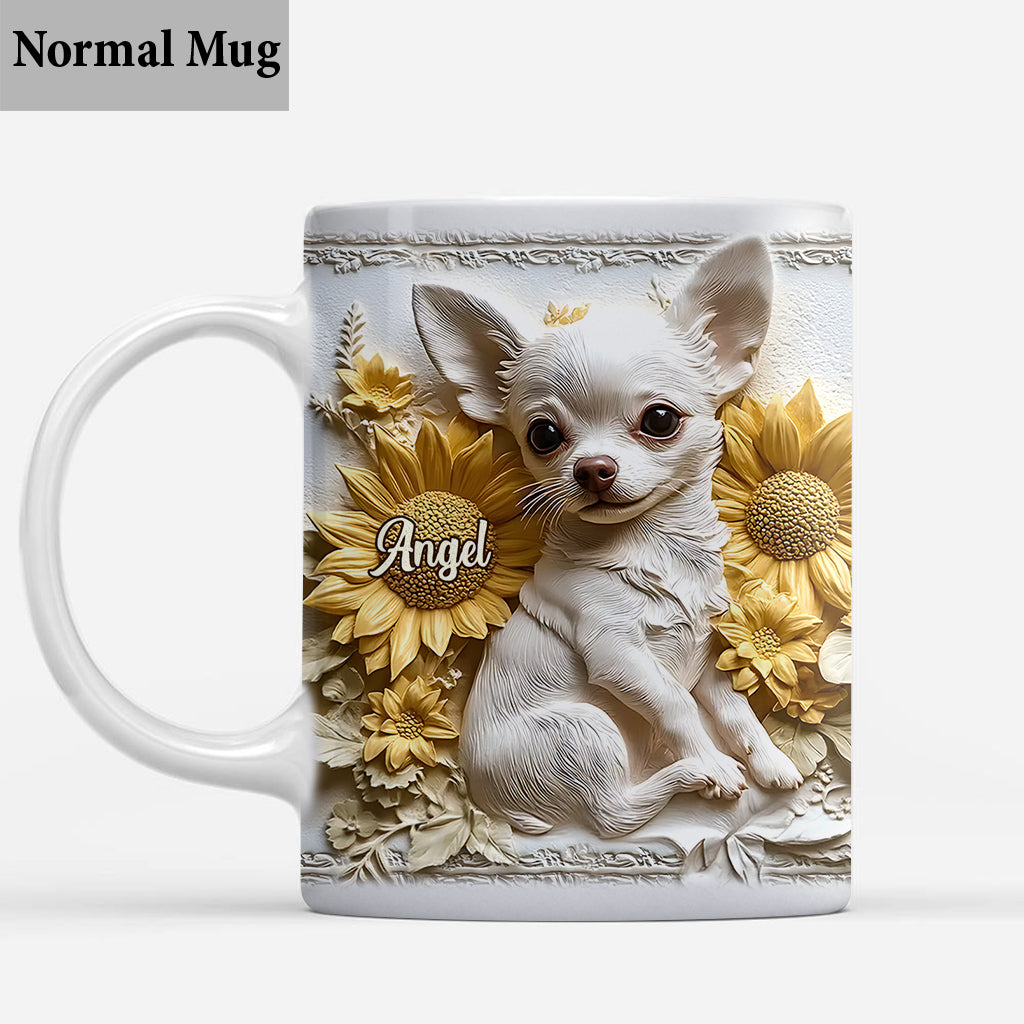 Adorable chihuahua - Mug personnalisé pour chien