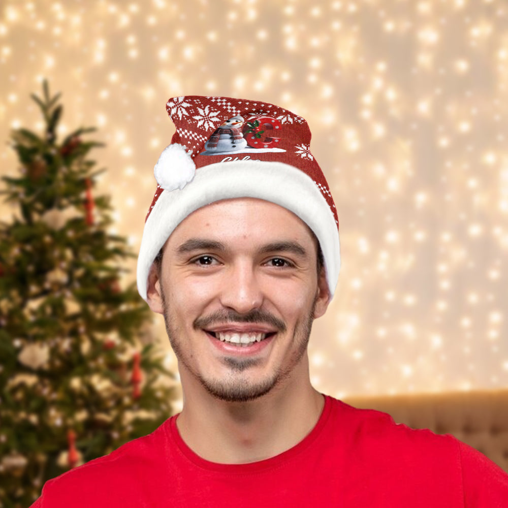 Joyeux Noël - Chapeau de Père Noël personnalisé pour toute la famille