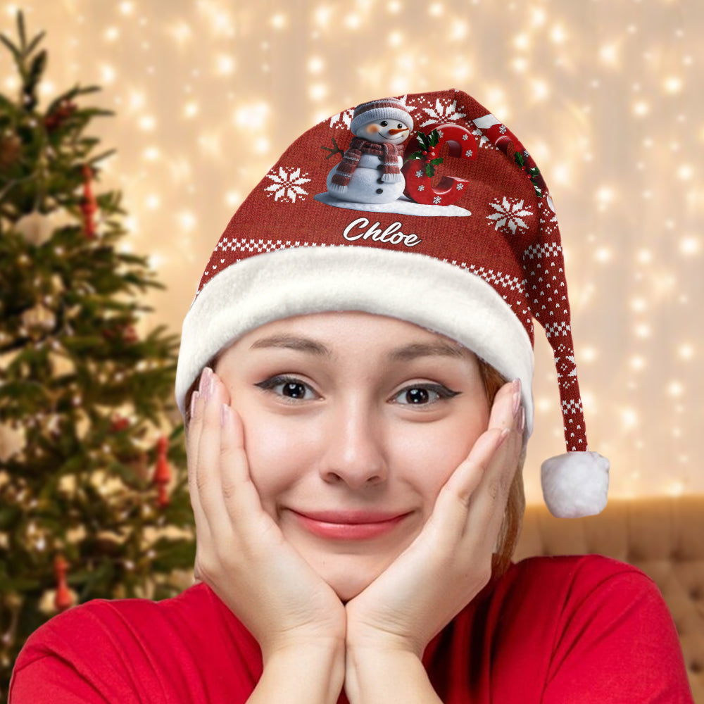 Joyeux Noël - Chapeau de Père Noël personnalisé pour toute la famille
