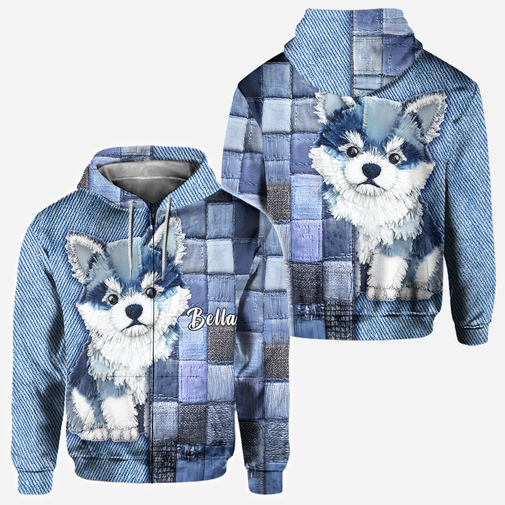 Love Shiba Inu - Personalized Dog All Over Shirt