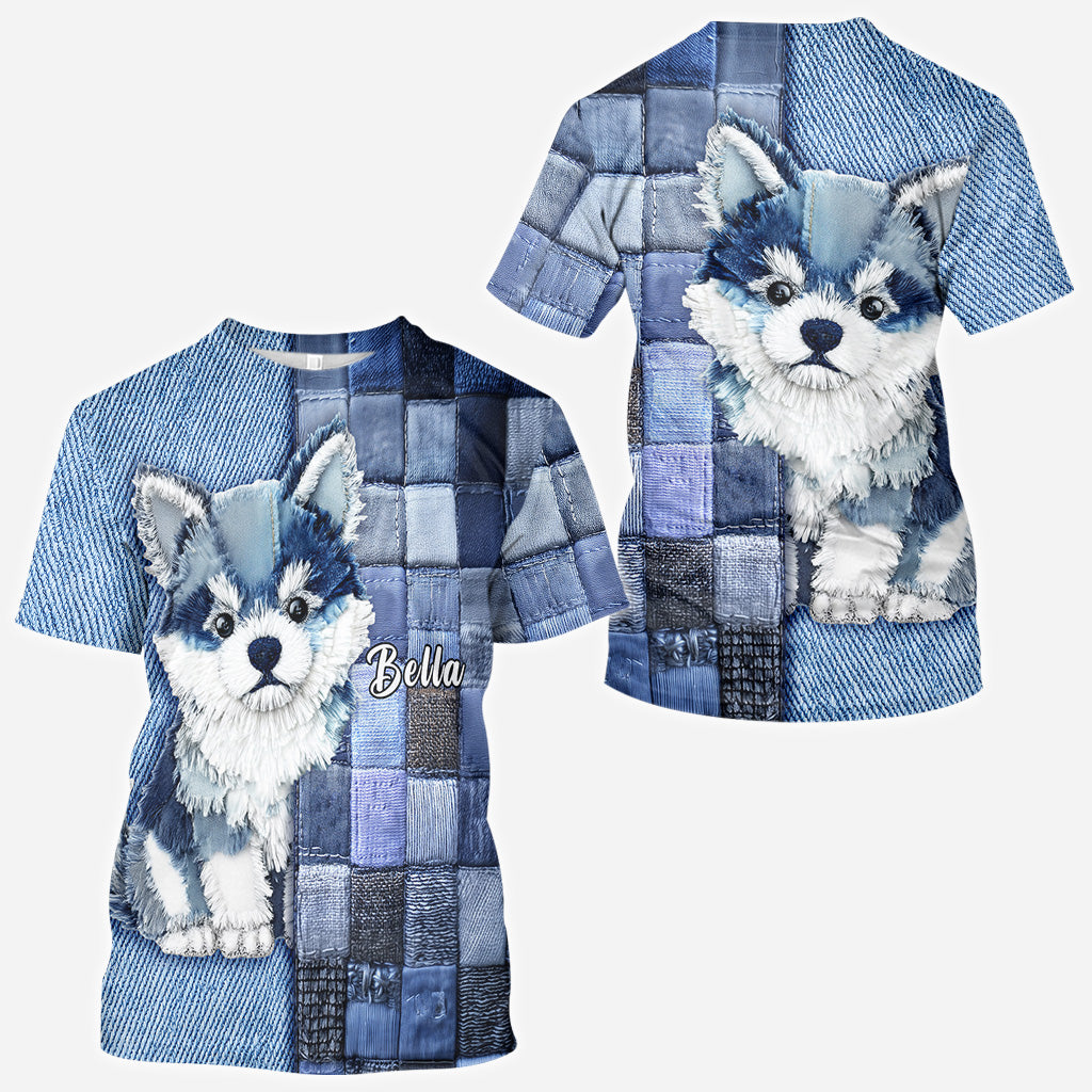 Love Shiba Inu - Personalized Dog All Over Shirt