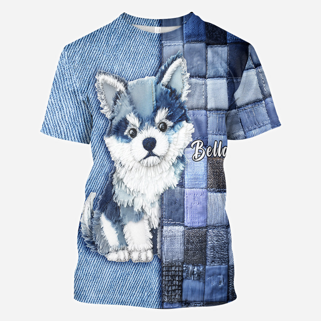 Love Shiba Inu - Personalized Dog All Over Shirt