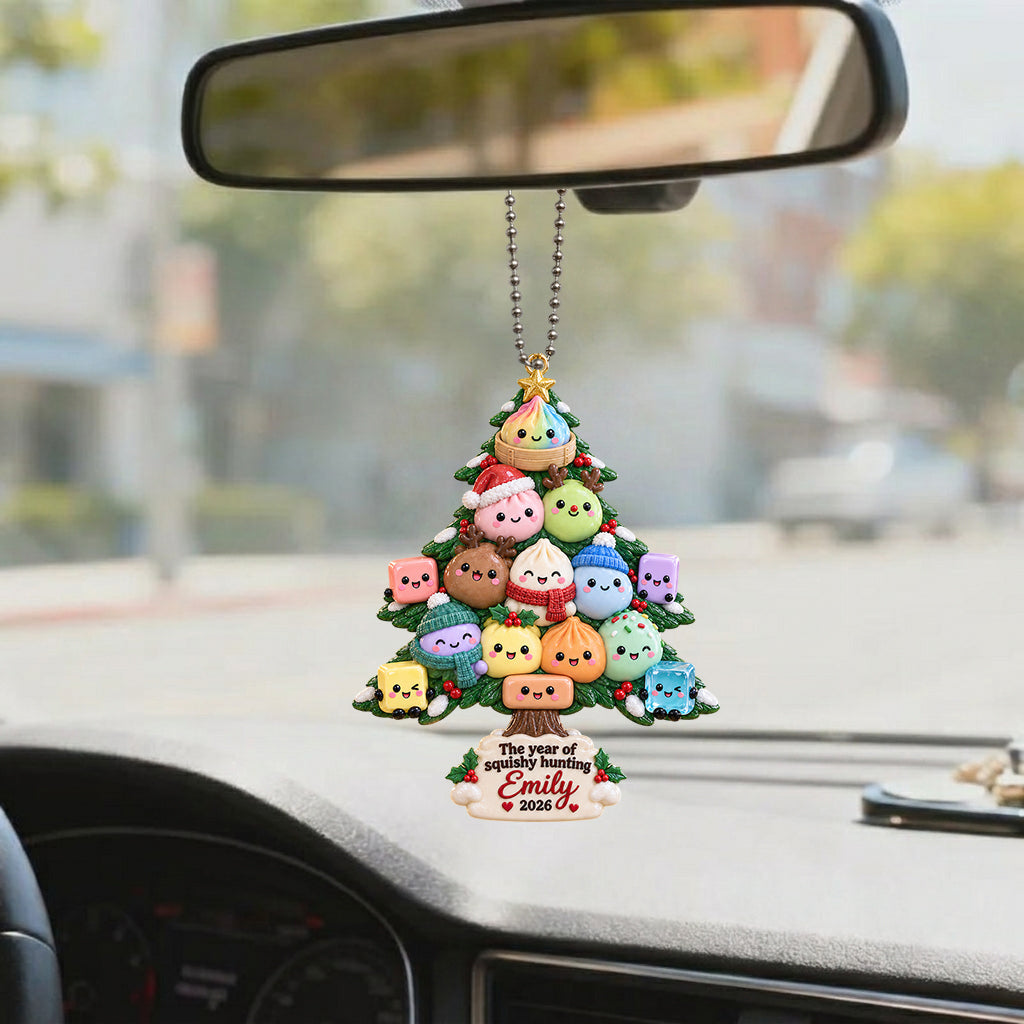 The Year of Squishy Hunting - Personalized Kid Premium 3D Ornament