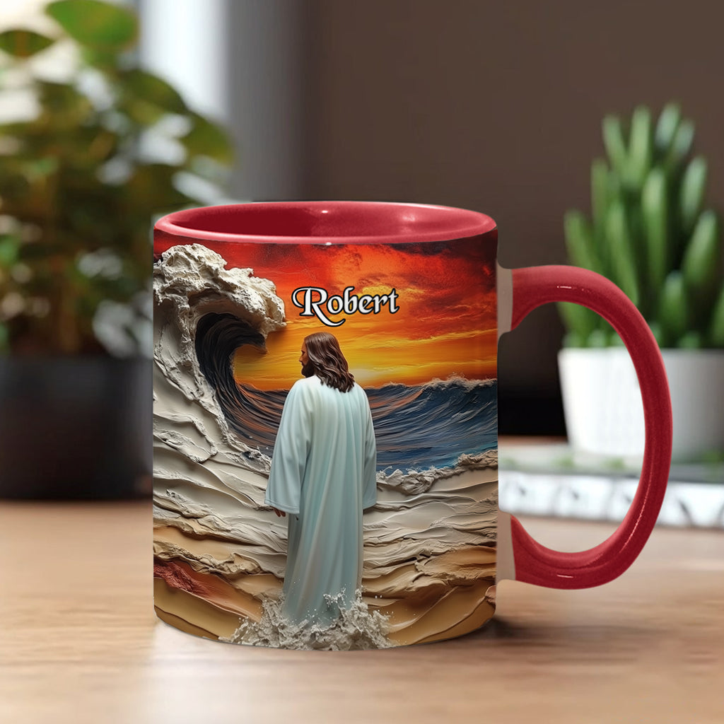 Love Jesus - Personalized Christian Accent Mug