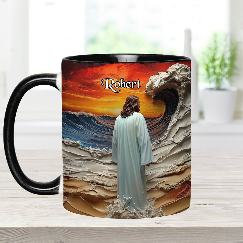 Love Jesus - Personalized Christian Accent Mug