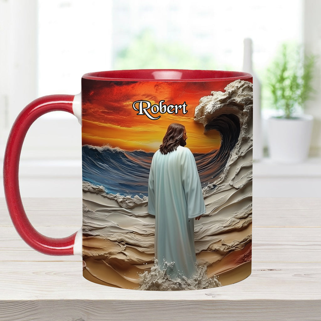 Love Jesus - Personalized Christian Accent Mug