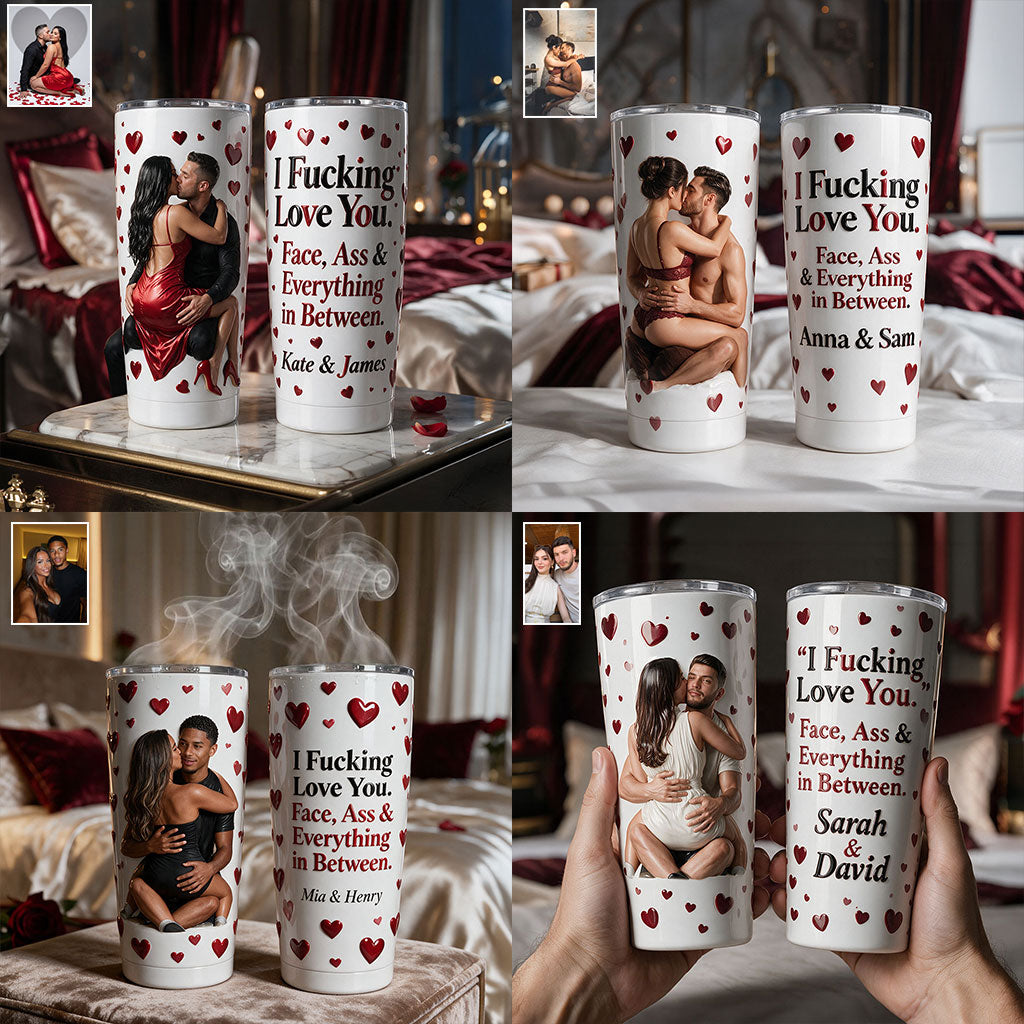 I Love You - Personalized Spicy Couple Tumbler