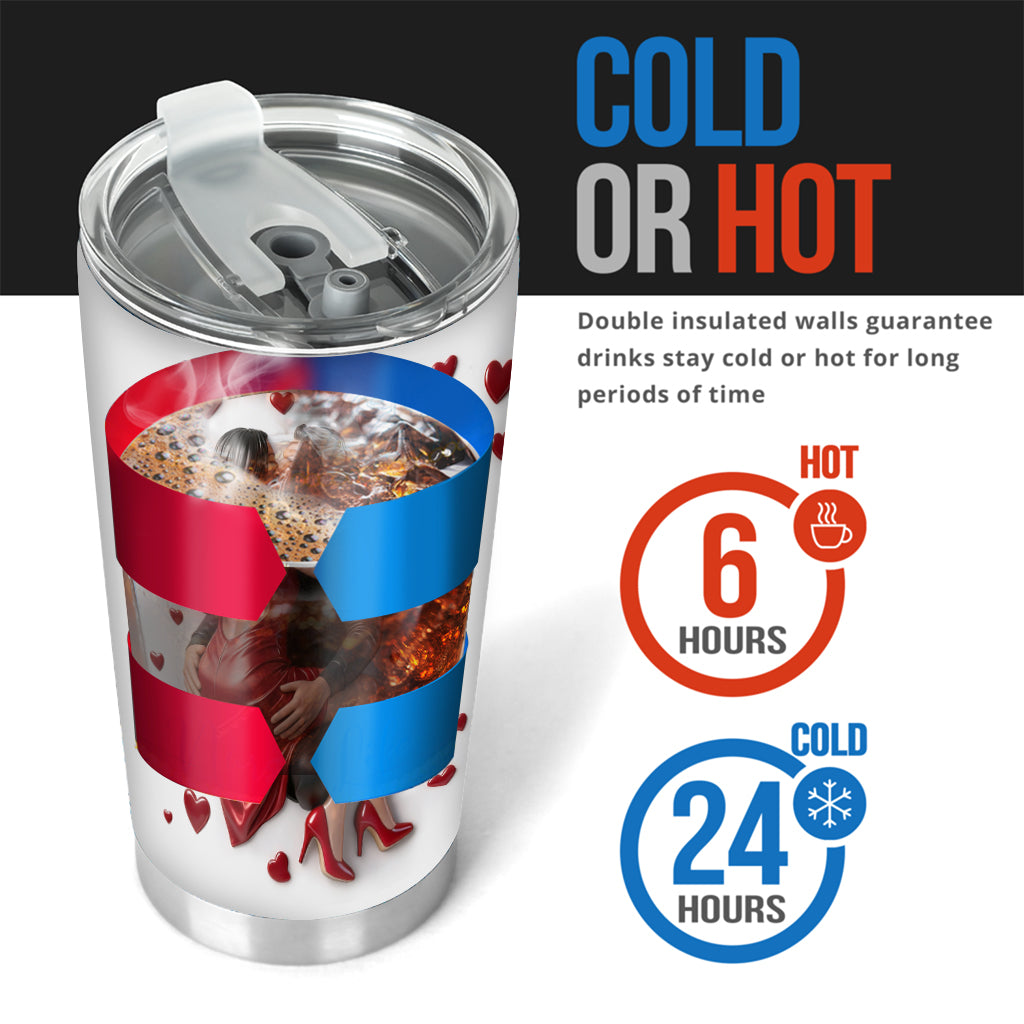 I Love You - Personalized Spicy Couple Tumbler