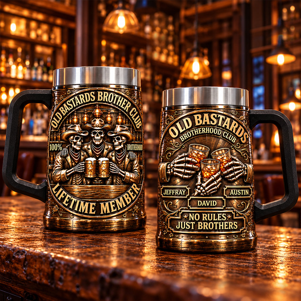 Fraternité - Chope à bière personnalisée
