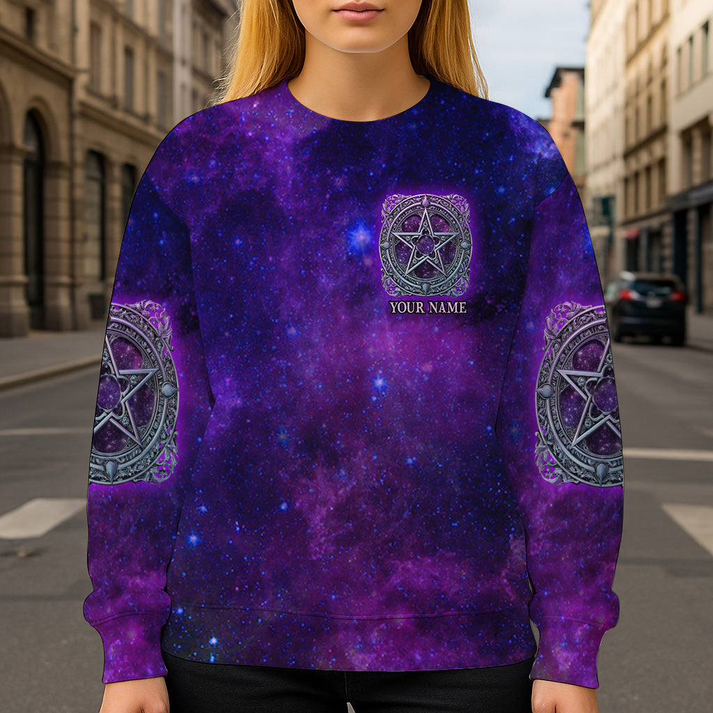 T-shirt personnalisé avec symbole de sorcière - T-shirt intégral sorcière