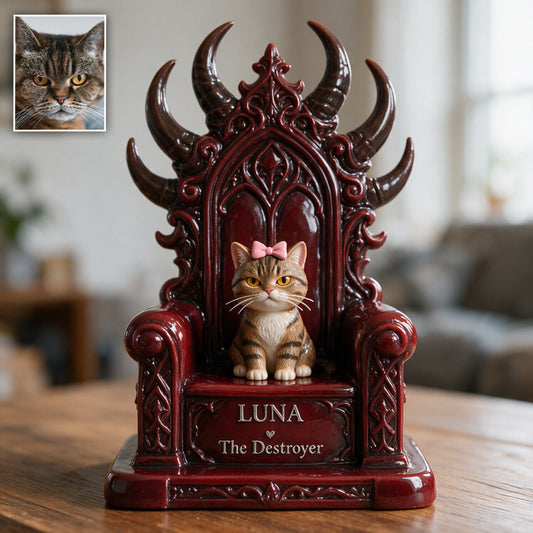 Funny Gift For Cat Owners - Personalized Cat 2-Side Printed Acrylic Plaque