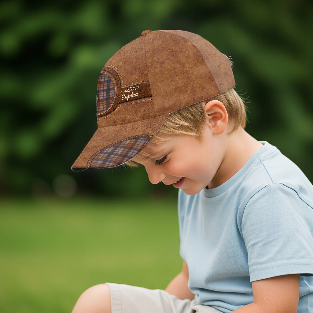 Adorable vache des Highlands - Casquette classique personnalisée vache des Highlands