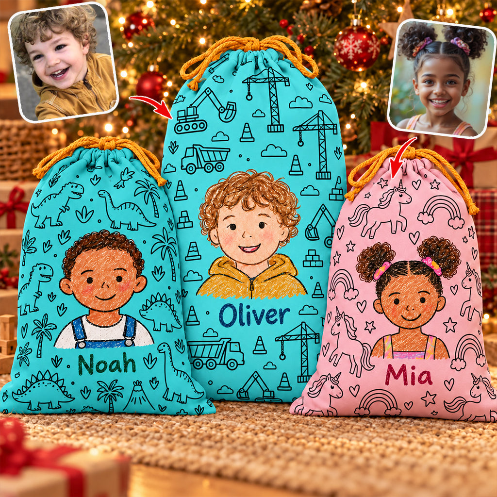 Sac à dos en toile personnalisé pour enfants