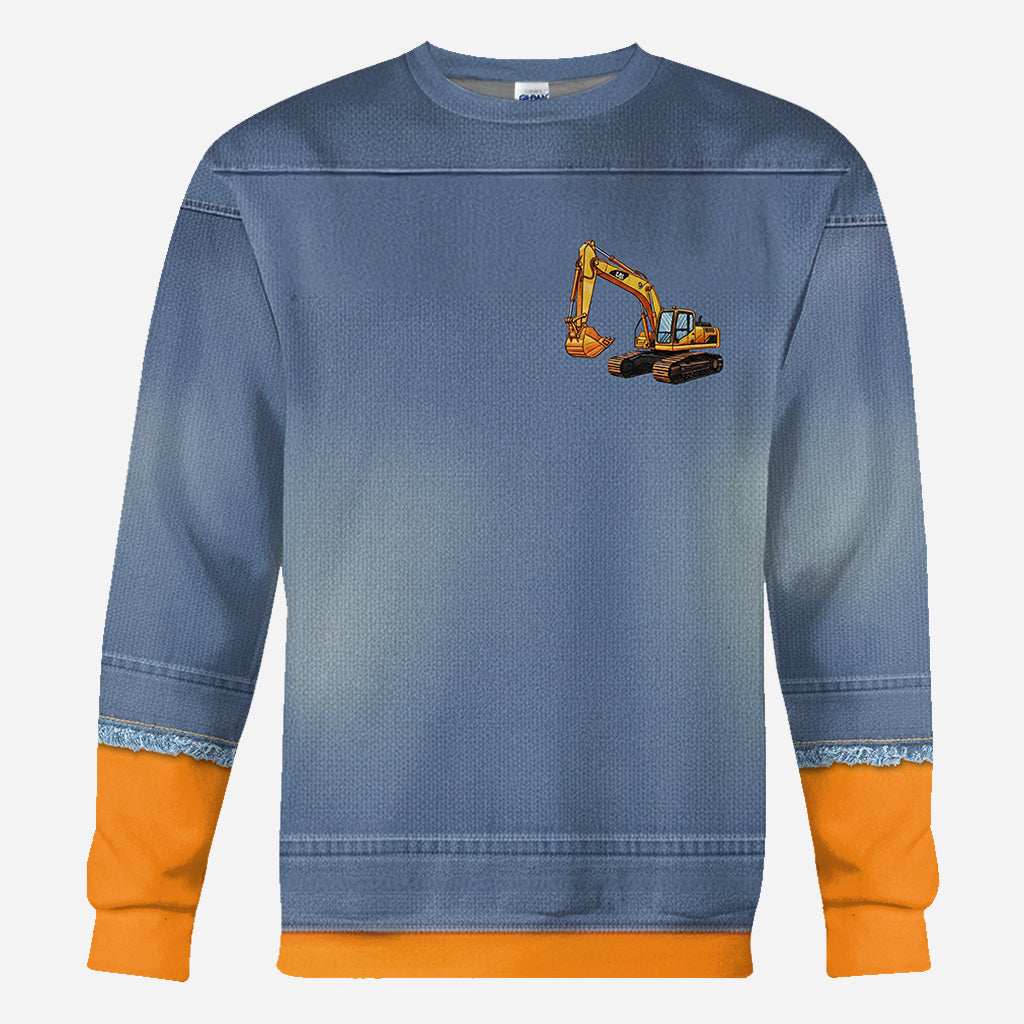 Machines de construction - T-shirt enfant personnalisé