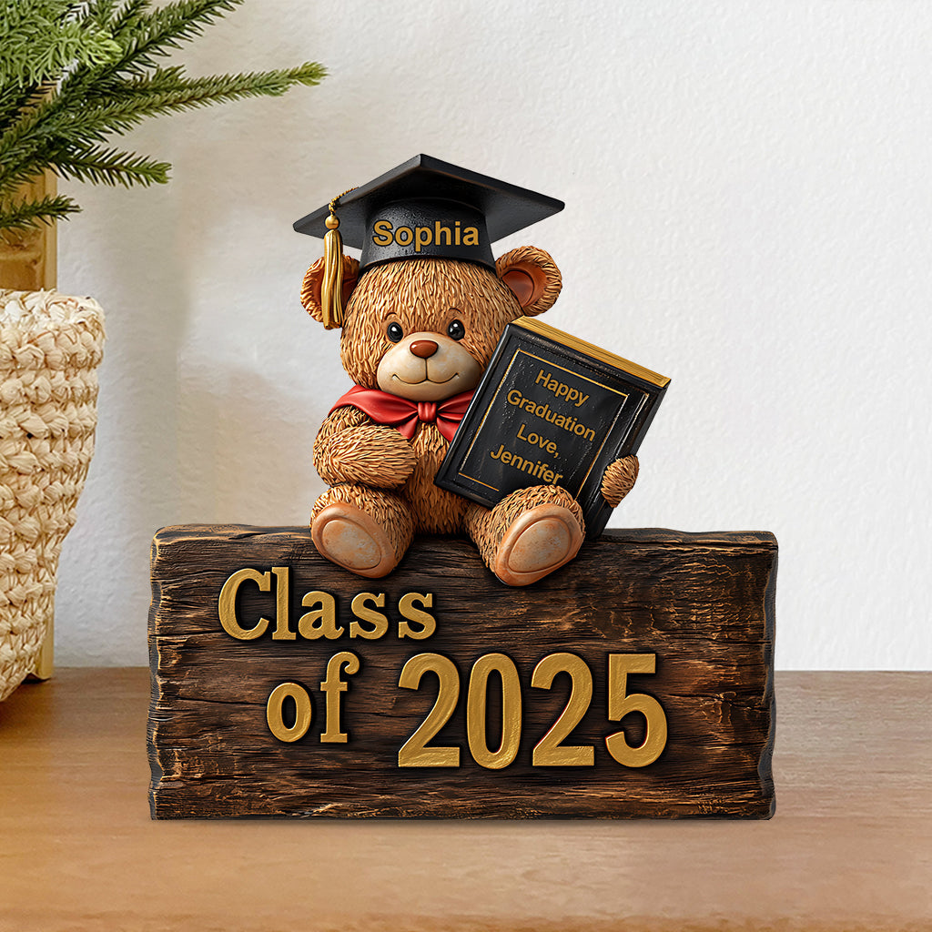 Happy Graduation - Personalized Graduation Custom Shaped Acrylic Plaque