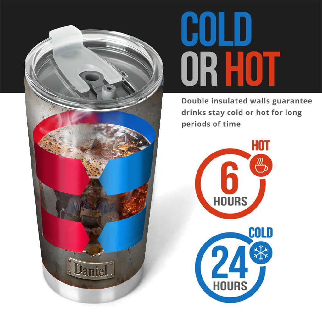 Gobelet personnalisé pour soudeur, à partir de n'importe quelle photo