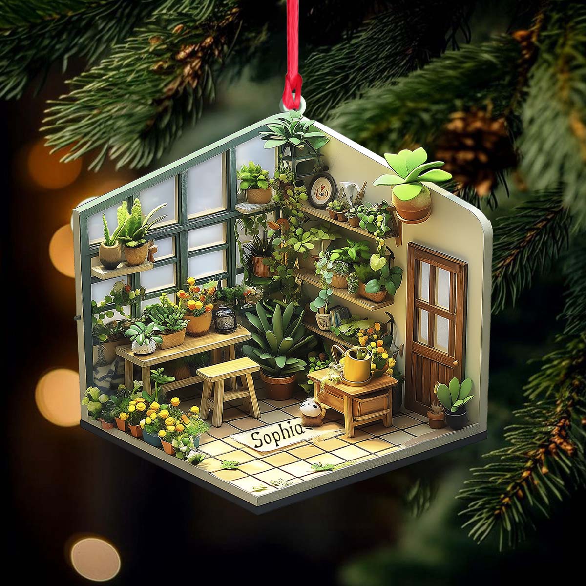 Cute Garden - Personalized Gardening Ornament