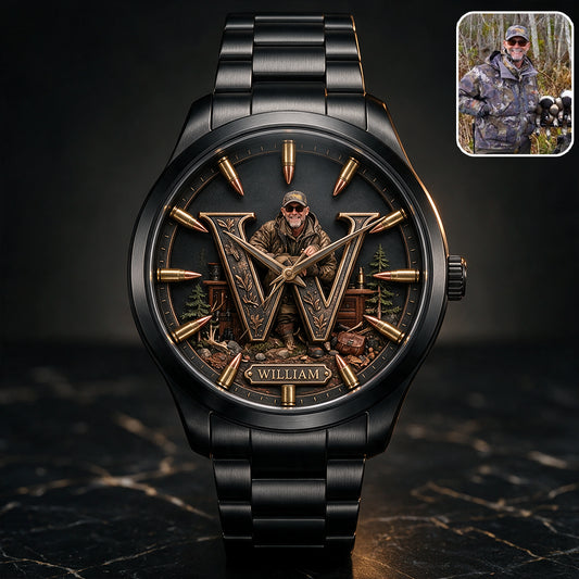 Saison de Chasse - Montre Personnalisée pour Homme