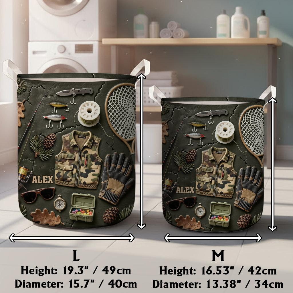 Love Fishing - Personalized Fishing Storage Basket