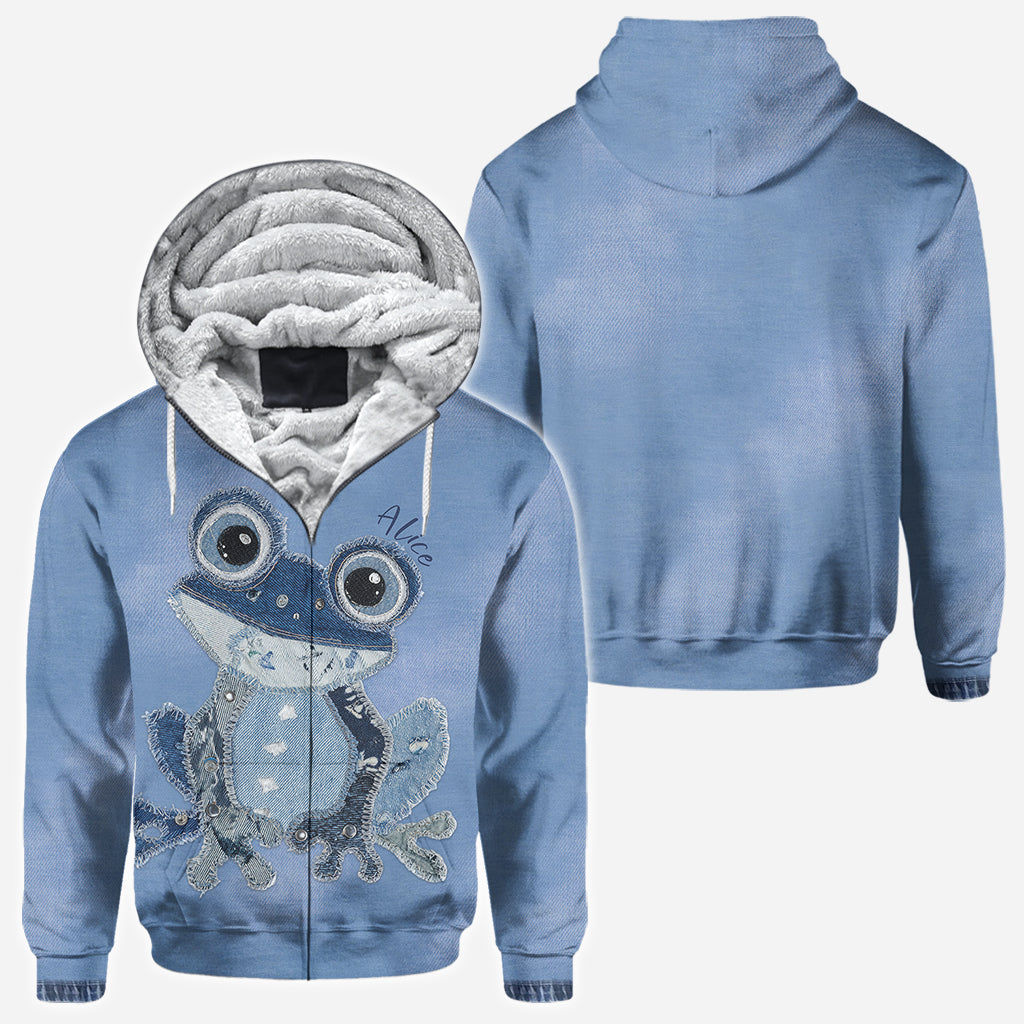 T-shirt personnalisé grenouille mignonne