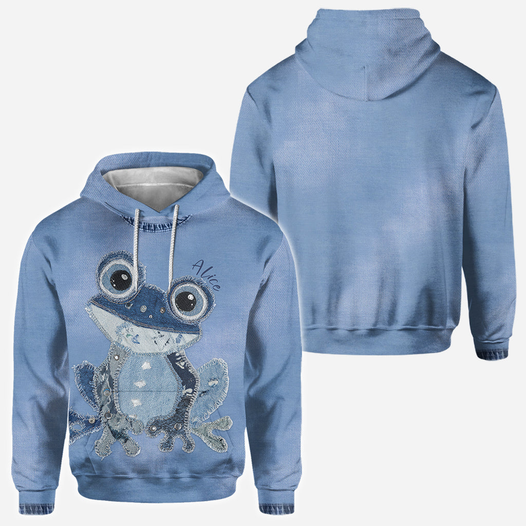 T-shirt personnalisé grenouille mignonne