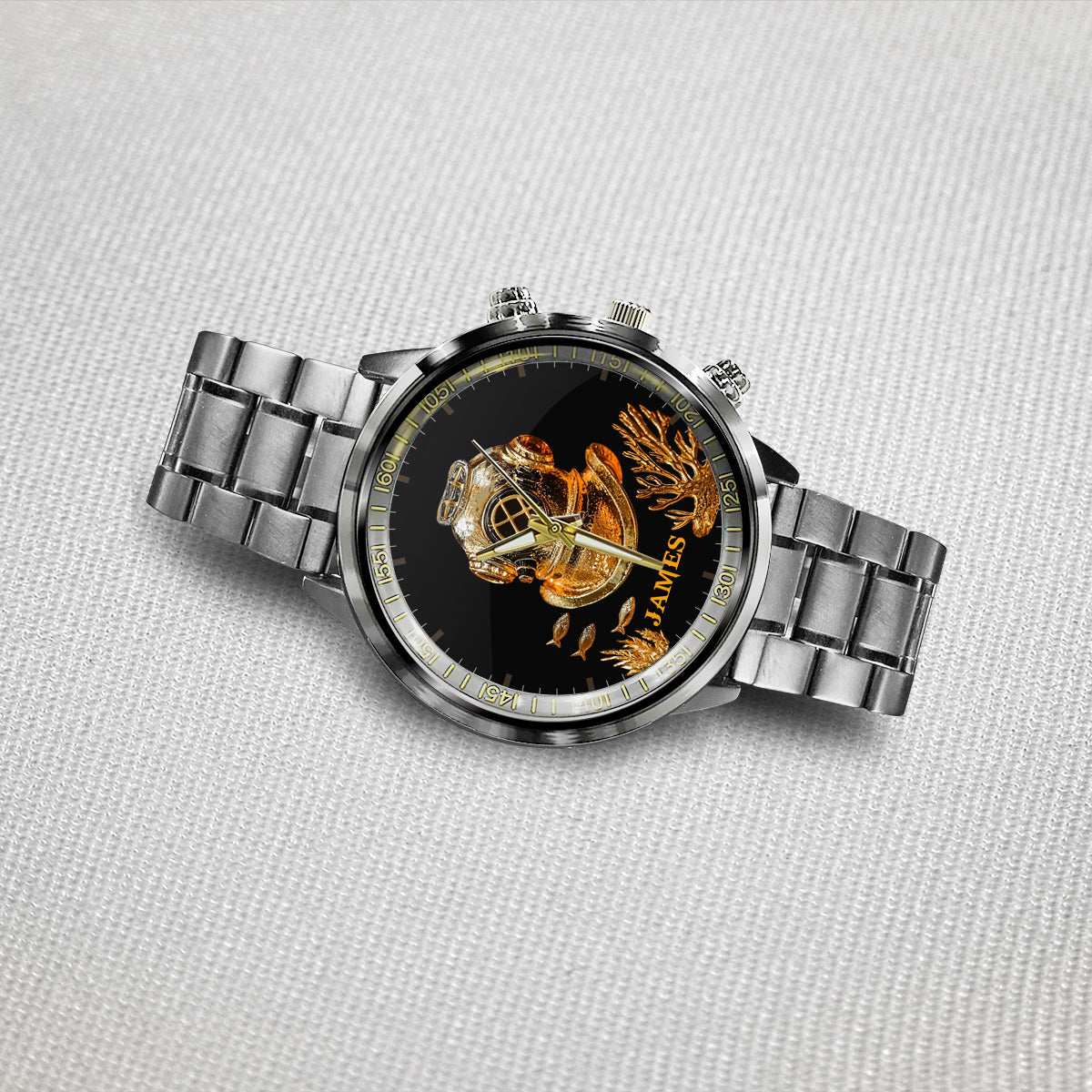 Passionné de plongée sous-marine ? Montre de plongée personnalisée