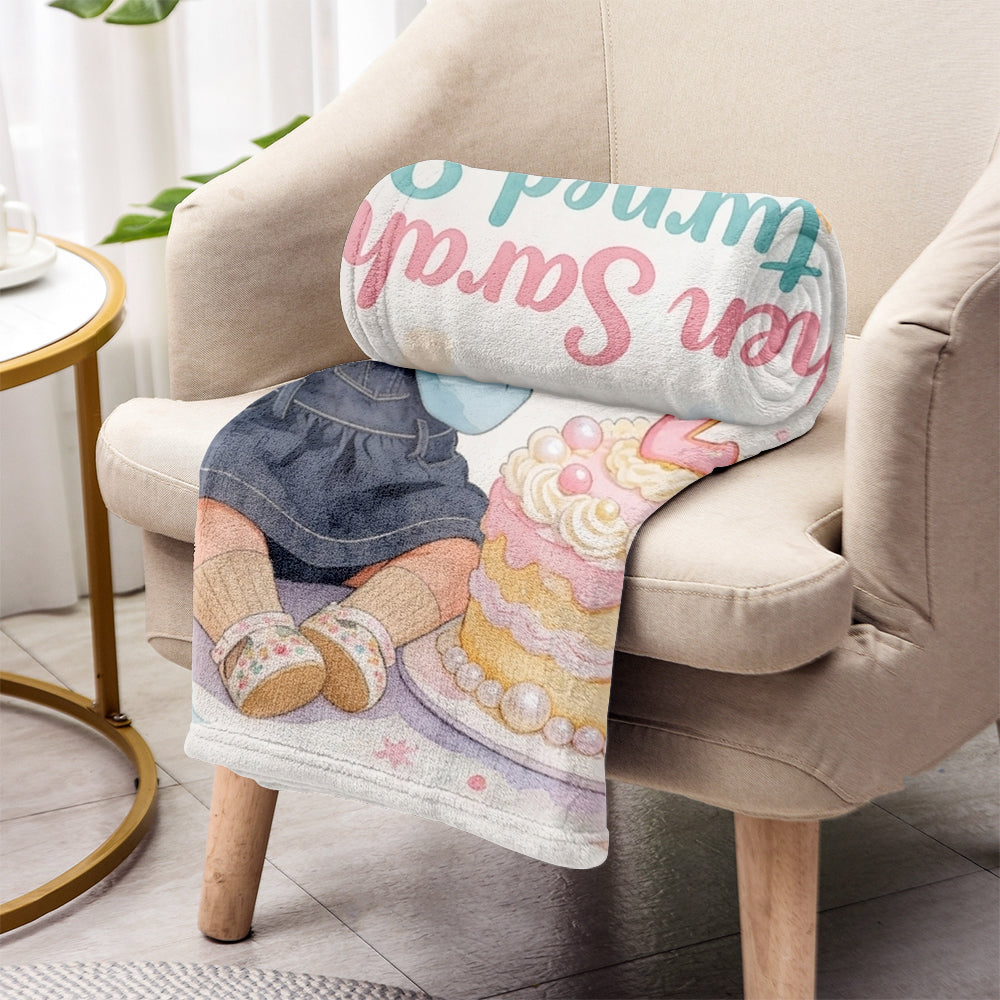Joyeux Anniversaire - Couverture Personnalisée pour Enfant