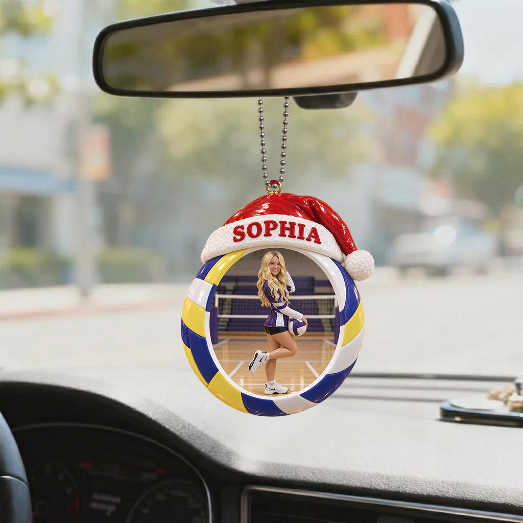 Love Volleyball - Personalized Volleyball Premium 3D Ornament