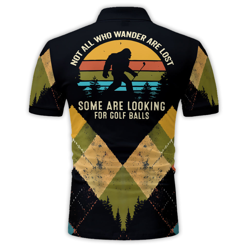 Recherche de balles de golf - Polo de golf personnalisé