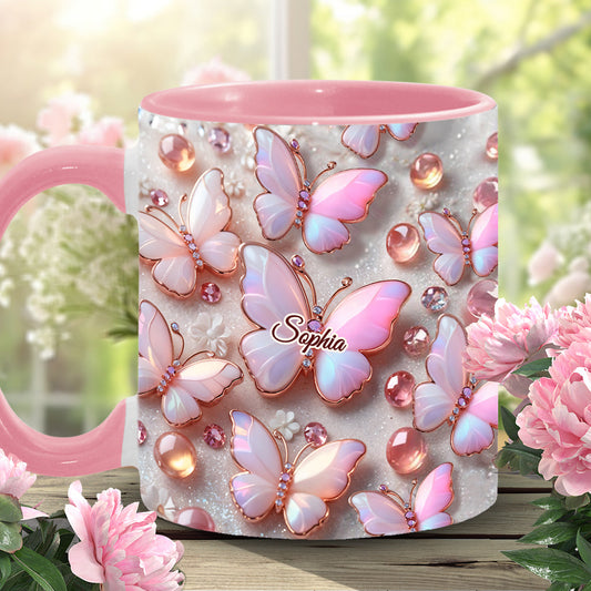 Magnifiques papillons - Mug personnalisé à motif papillon