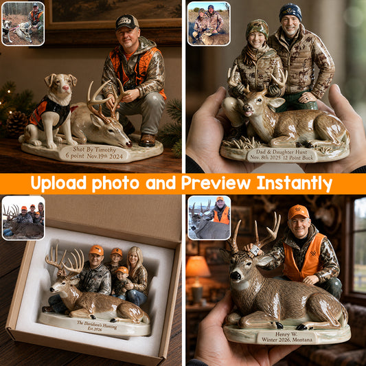 Trophée de Chasse - Plaque 3D Personnalisée