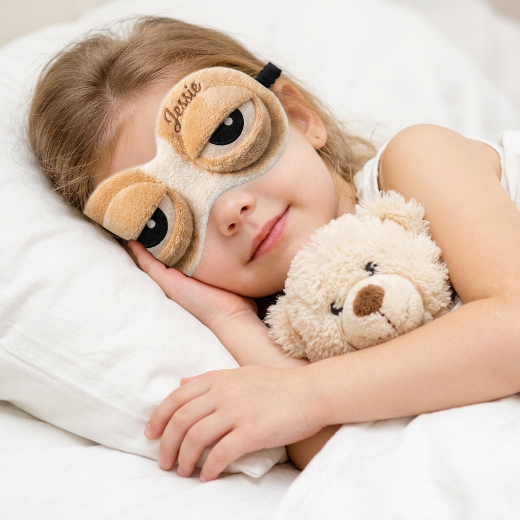 Masque de Sommeil Amusant - Masque de Sommeil Personnalisé pour Chien