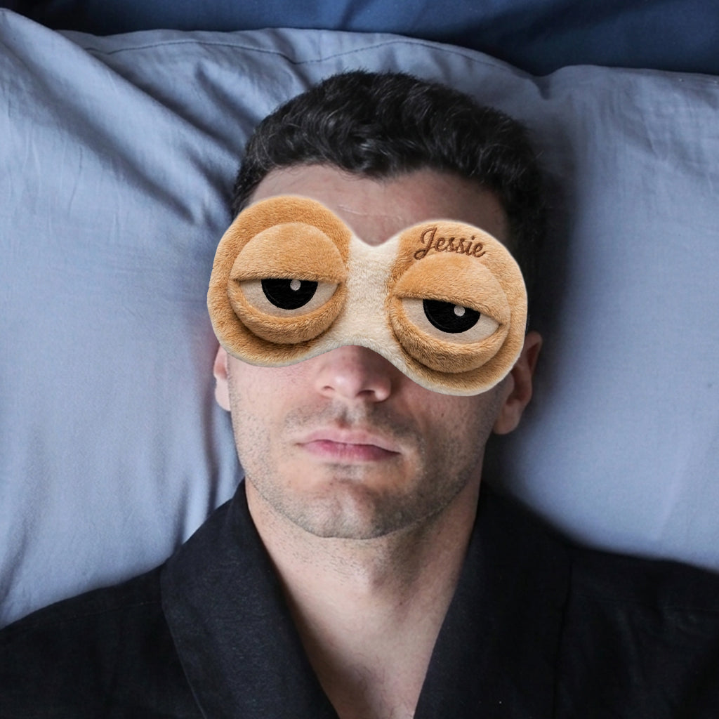 Masque de Sommeil Amusant - Masque de Sommeil Personnalisé pour Chien