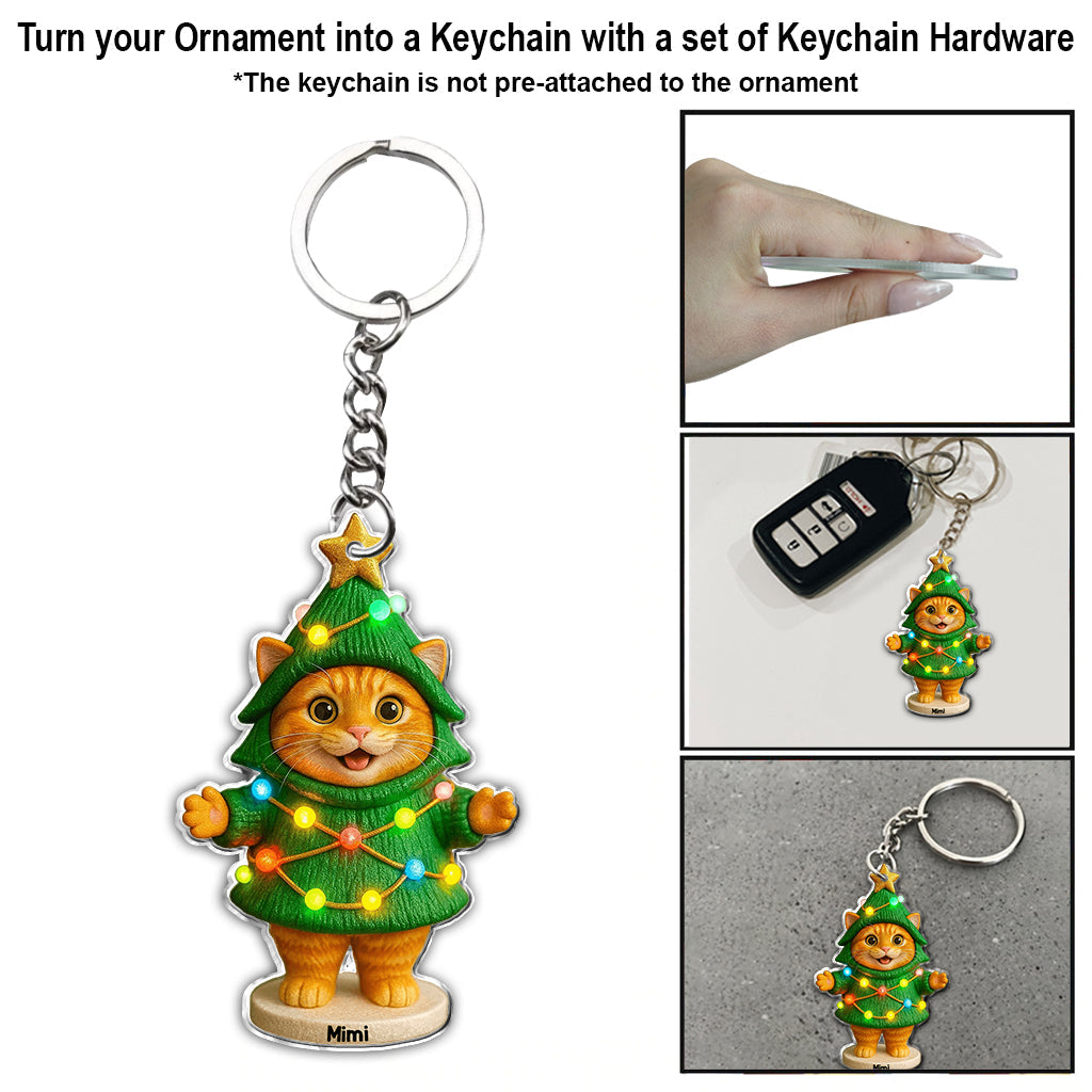 Noël pour animaux de compagnie - Ornement personnalisé pour chien