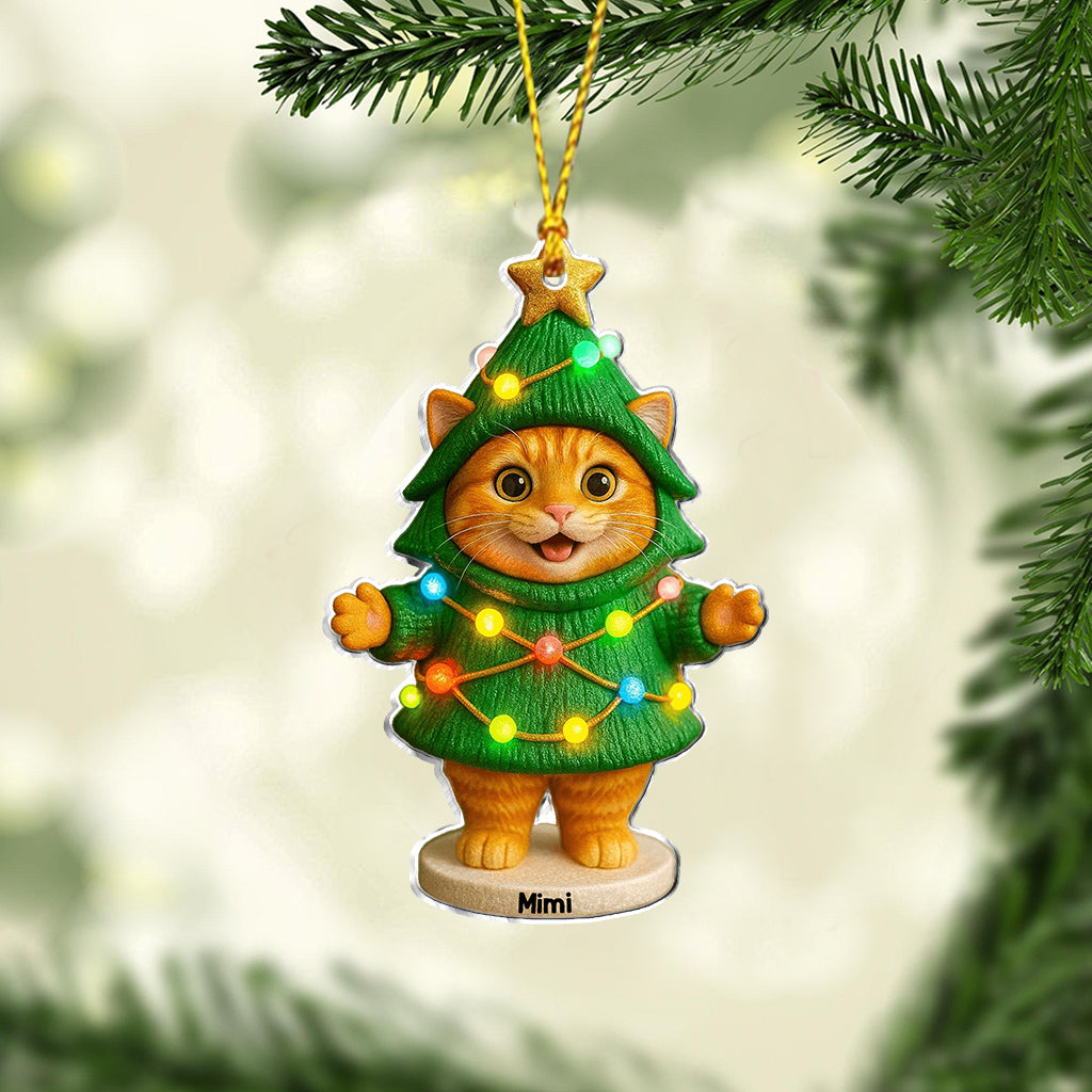 Noël pour animaux de compagnie - Ornement personnalisé pour chien