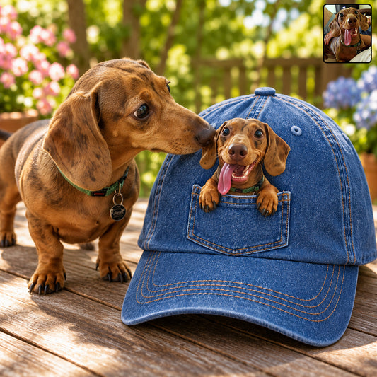 Gift for Pet Owner - Personalized Dog Classic Cap