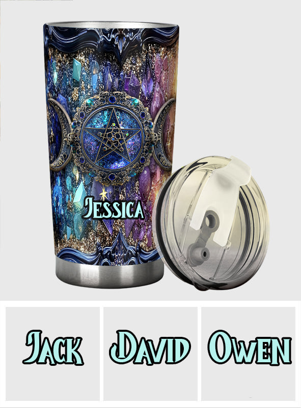 Tripple Moon - Personalized Witch Tumbler