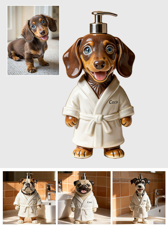 Luxury Pet Spa - Personalized Dog Soap Dispenser